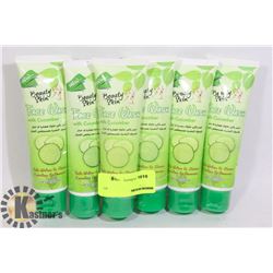 6 TUBES OF FACE WASH WITH CUCUMBER