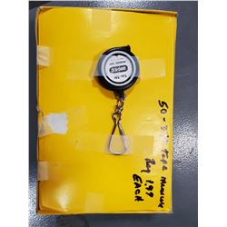 CASE OF 50 POCKET 3Ft MEASURING TAPES