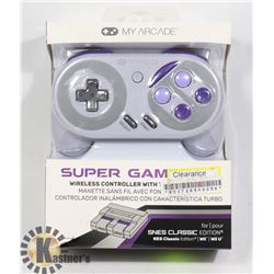 NEW MY ARCADE SUPER GAMEPAD WIRELESS CONTROLLER