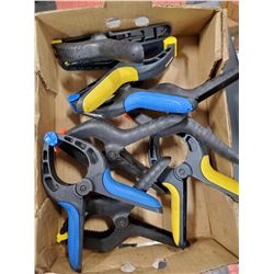FLAT OF 8 CLAMPS