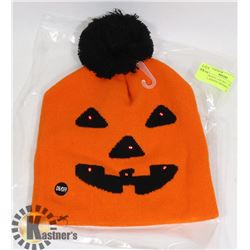 HALLOWEEN LED KNITTED TUQUE (W/ 3 FLASHING MODES)