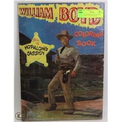 WILLIAM BOYD 1950 HOPALONG CASSIDY COLORING BOOK