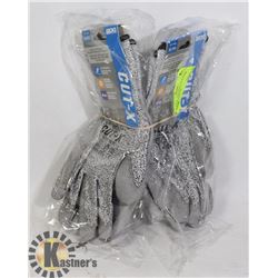 LOT OF 2 NEW BDG CUT-X WORK GLOVES SIZE XL