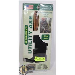 SPORTSMAN'S UTILITY AXE MADE IN USA NEW IN PACKAGE