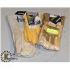 Image 1 : 3 PAIR NEW WORK GLOVES