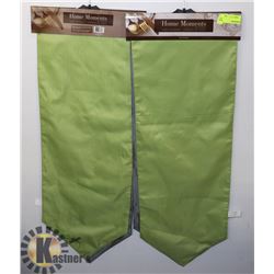 LOT OF TWO TABLE RUNNERS