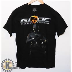 MENS GI JOE SNAKE EYES T-SHIRT L