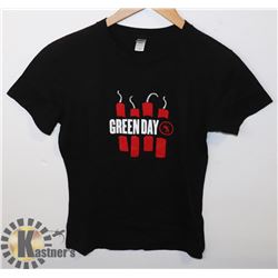 WOMENS GREEN DAY T-SHIRT L