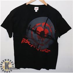 MENS RISE AGAINST T-SHIRT L