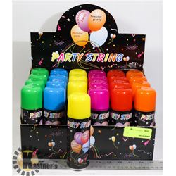 CASE OF 24 CANS OF PARTY STRING