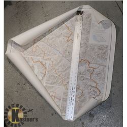 TOPOGRAPHIC OF MOUNT ROBSON PARK