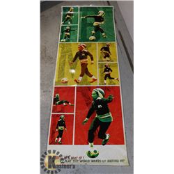 BOB MARLEY POSTER LAMINATED DOOR SIZE