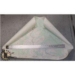 TOPOGRAPHIC OF LAKE LOUISE WEST OF THE FIFTH