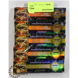5 PACKS OF BLACK CONE HENNA