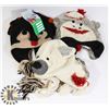 Image 1 : LOT OF 3 ANIMAL FACE TOQUES
