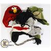 Image 1 : LOT OF 3 ANIMAL FACE TOQUES