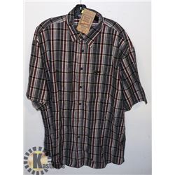 NEW PLAID AUTHENTIC WESTERN SHIRT SIZE MENS 6XL