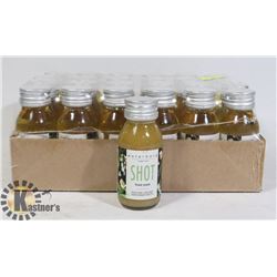 24 CASE OF ORGANIC TEA SHOTS "FLOWER POWER" FLAVOR
