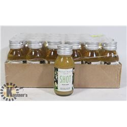 24 CASE OF ORGANIC TEA SHOTS "FLOWER POWER" FLAVOR