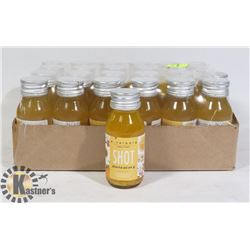 24 CASE OF ORGANIC TEA SHOTS "YELLOW FRUIT" FLAVOR