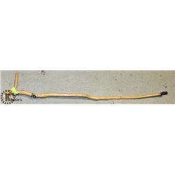 RADIUM HOT SPRINGS MARKED WALKING STICK