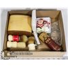 Image 1 : ESTATE FLAT OF VINTAGE SHAVING SUPPLIES AND MORE