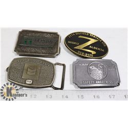ESTATE BAG OF BELT BUCKLES