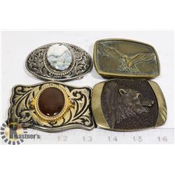 ESTATE BAG OF BELT BUCKLES