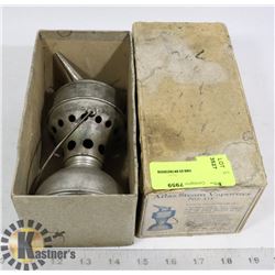 VINTAGE ATLAS STEAM VAPORIZER NO. 111 IN ORIGINAL