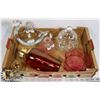 Image 1 : ESTATE FLAT OF ASSORTED CRYSTAL AND GLASSWARE