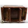 Image 1 : LARGE MUSICAL WOOD JEWELRY BOX