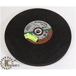 LOT OF NINE 14" WALTER METAL SAW DISCS