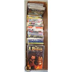 BOX OF 137 COMICS