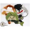 Image 1 : LOT OF 3 ANIMAL FACE TOQUES
