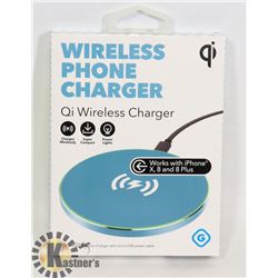 NEW GEMS QI WIRELESS PHONE CHARGER