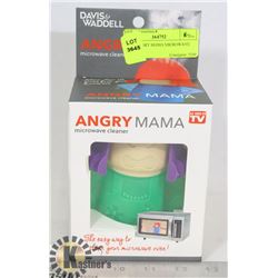 NEW ANGRY MAMA MICROWAVE CLEANER
