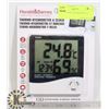 Image 1 : NEW THERMO- HYGROMETER & CLOCK