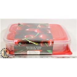 NEW 26PC FOOD STORAGE SET