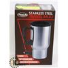 Image 1 : NEW HEATED  14-OZ STAINLESS STEEL TRAVEL MUG