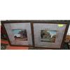 Image 1 : FRAMED ART PRINTS- SET OF 2