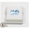 Image 1 : #56-SKY BLUE TOPAZ GEMSTONE OVAL  5.00CT