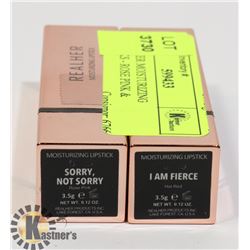 2 REALHER MOISTURIZING LIPSTICKS - ROSE PINK &