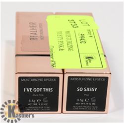 2 REALHER MOISTURIZING LIPSTICKS - DUSTY PINK &