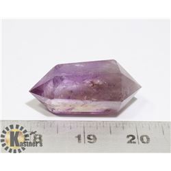 #145-PURPLE AMETHYST QUARTZ 2 POINT 47g