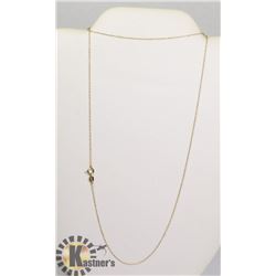 #112-STERLING SILVER NECKLACE 2pcs/18"