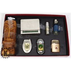 VINTAGE CIGARETTE LIGHTER COLLECTION.