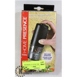 PEPPER MILL BATTERY OPERATED