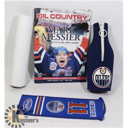 LOT OF OILERS MESSIER BANNER NIGHT
