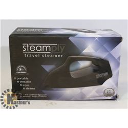 NEW BLACK STEAMPLY TRAVEL STEAMER