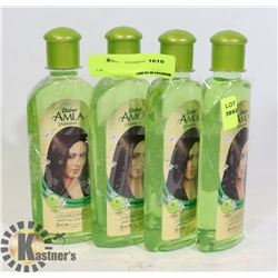 4 BOTTLES OF DABUR AMLA JASMINE SHAMPOO